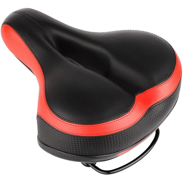Dual Spring Suspension,Shock Absorbing,Mountain Bike,Bicycle Seats for Women Universal Bicycle Saddles Cushion BELLE DURA Bike Seats for Comfort Men,Soft Foam Wide Leather Waterproof Dual Spring Suspension,Shock Absorbing,Mountain Bike,Bicycle Seats for Women Universal Bicycle Saddles Cushion BELLE DURA Bike Seats for Comfort Men,Soft Foam Wide Leather Waterproof